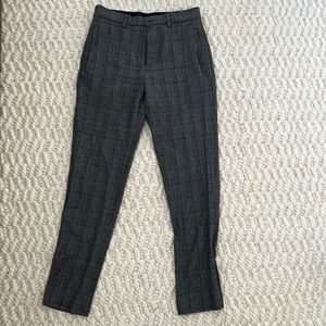 PLAID MENS ZARA DRESS PANTS